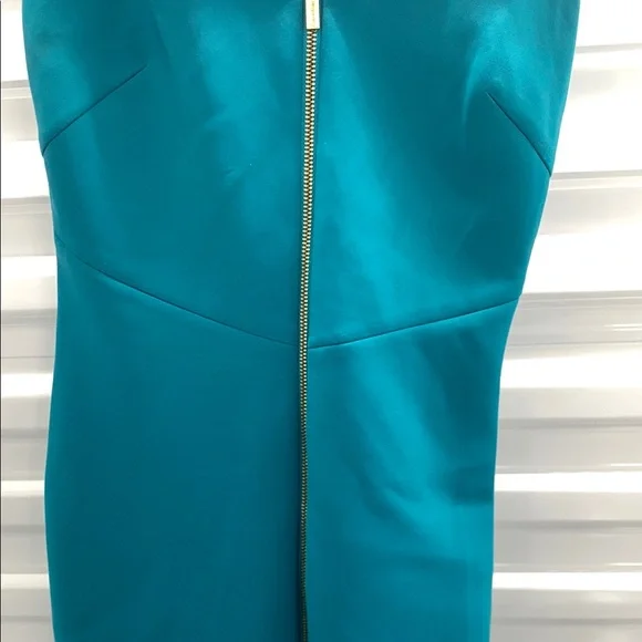 Calvin Klein Blue Jumpsuit with Long Sleeves and Tapered Legs - Picture 6 of 11